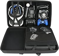 Vista 1 de Co2CREA - Funda de viaje rígida de repuesto para consola Sony PlayStation 4 PS4 Pro PlayStation VR PSVR