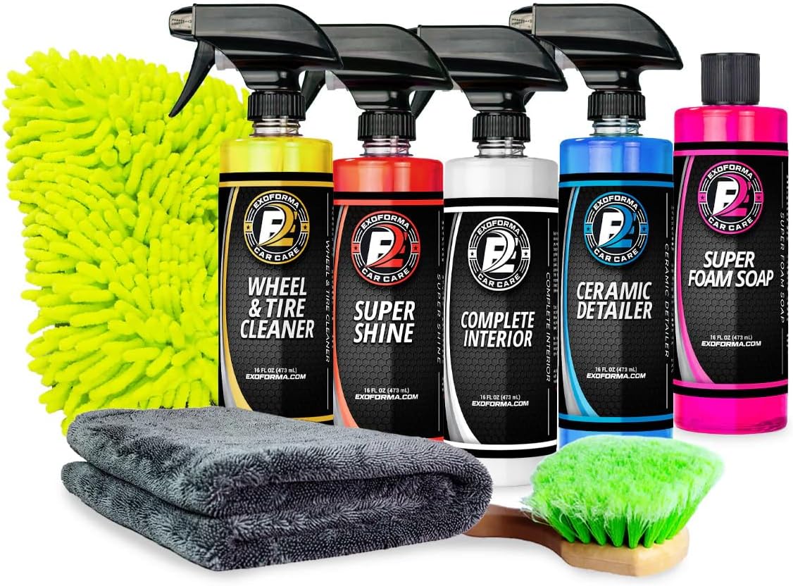 ExoForma Premium Car Care Kit - Car Accessories