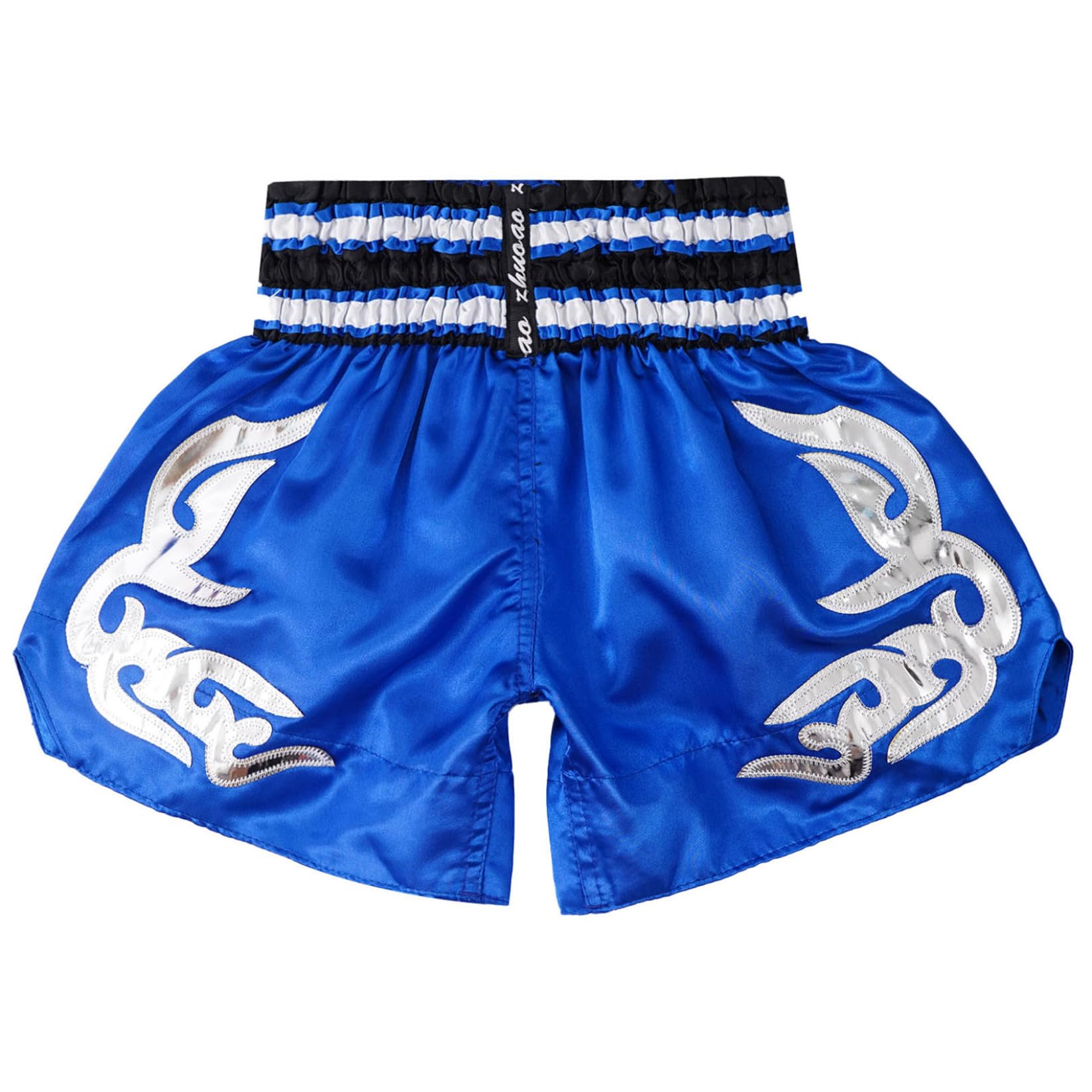 Runhomal Short de Boxe Combat Garcon Enfant MMA Kic-Boxing Fitness Training Fight Sport Kick Boxe Entraînement Grappling Muay Thai