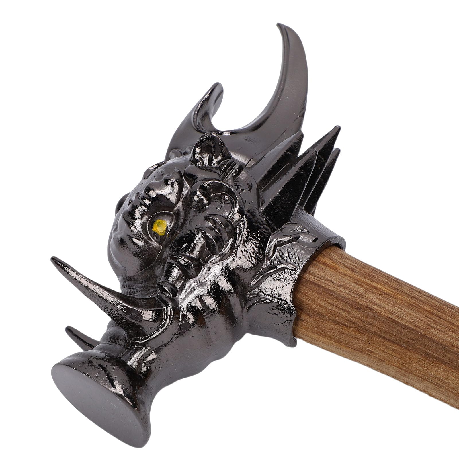Martillo de clavos de acero aleado de alta resistencia para acampar, artesanos y entusiastas con mango de madera