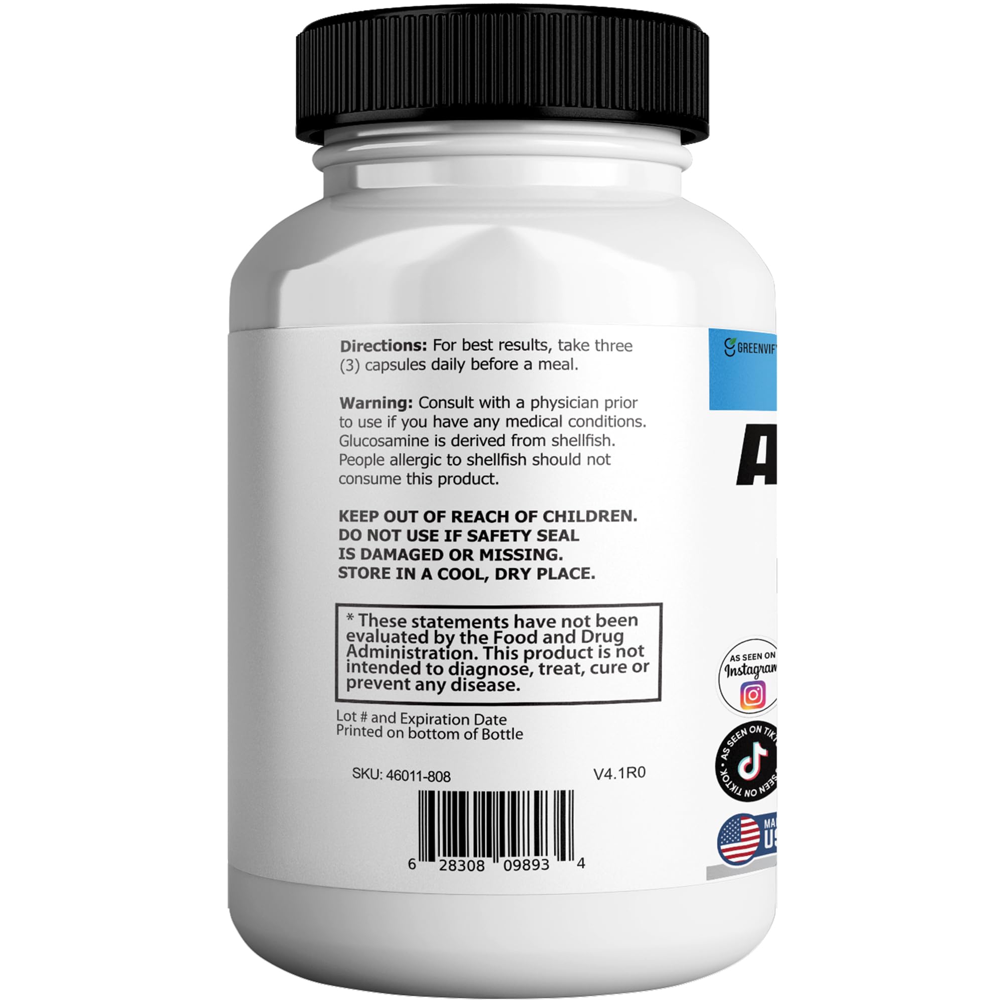 Arthrozince Max - Advanced Daily Formula (Pack of 1) — Amazon image 5