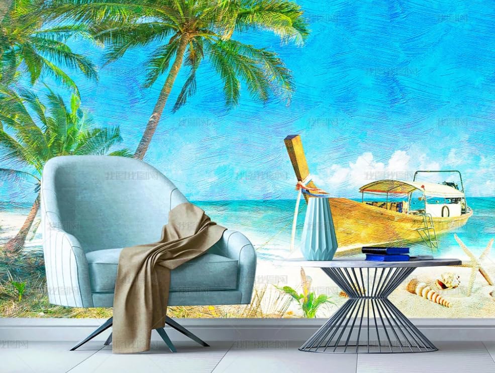 Poster geant mural peinture à l'huile effet grand format - 2