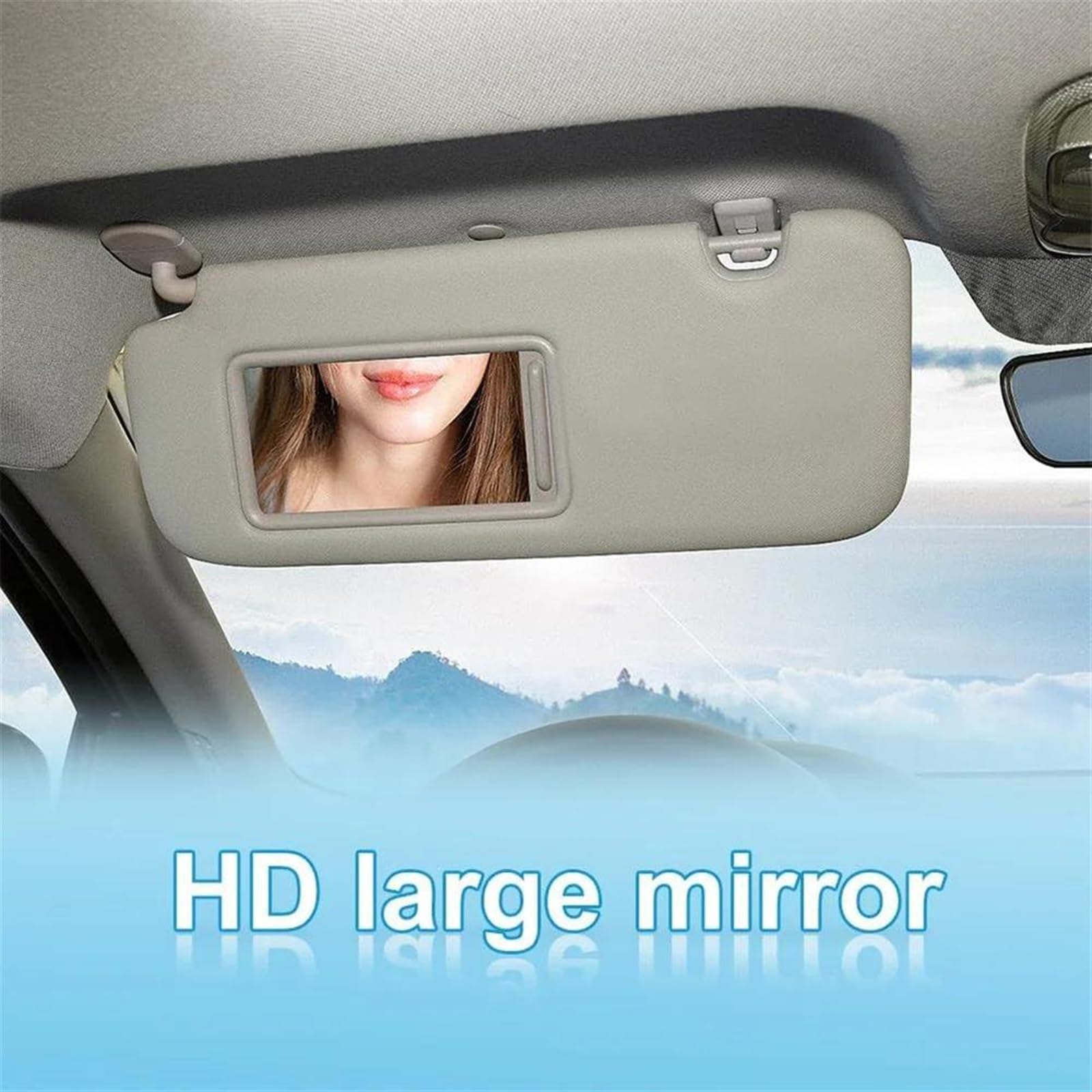 Pare-soleil Intérieur De Voiture Avec Miroir, Pare-soleil Pour Toyota