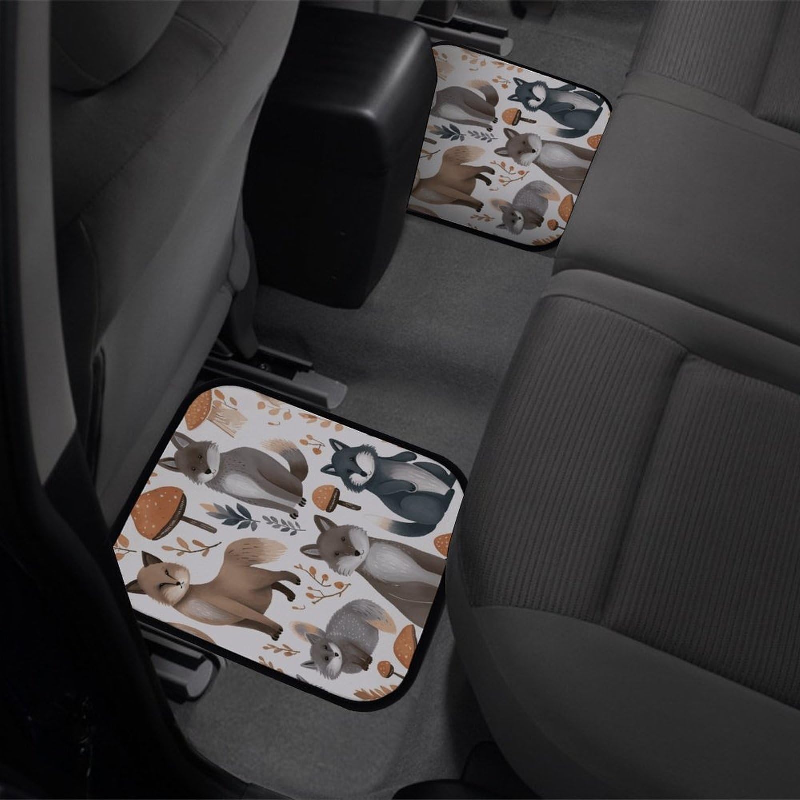 4 tappetini per auto, resistenti, antiscivolo, facili da pulire, adatti per la maggior parte delle auto, per tutte le stagioni, universali, adatti per SUV, berline e camion