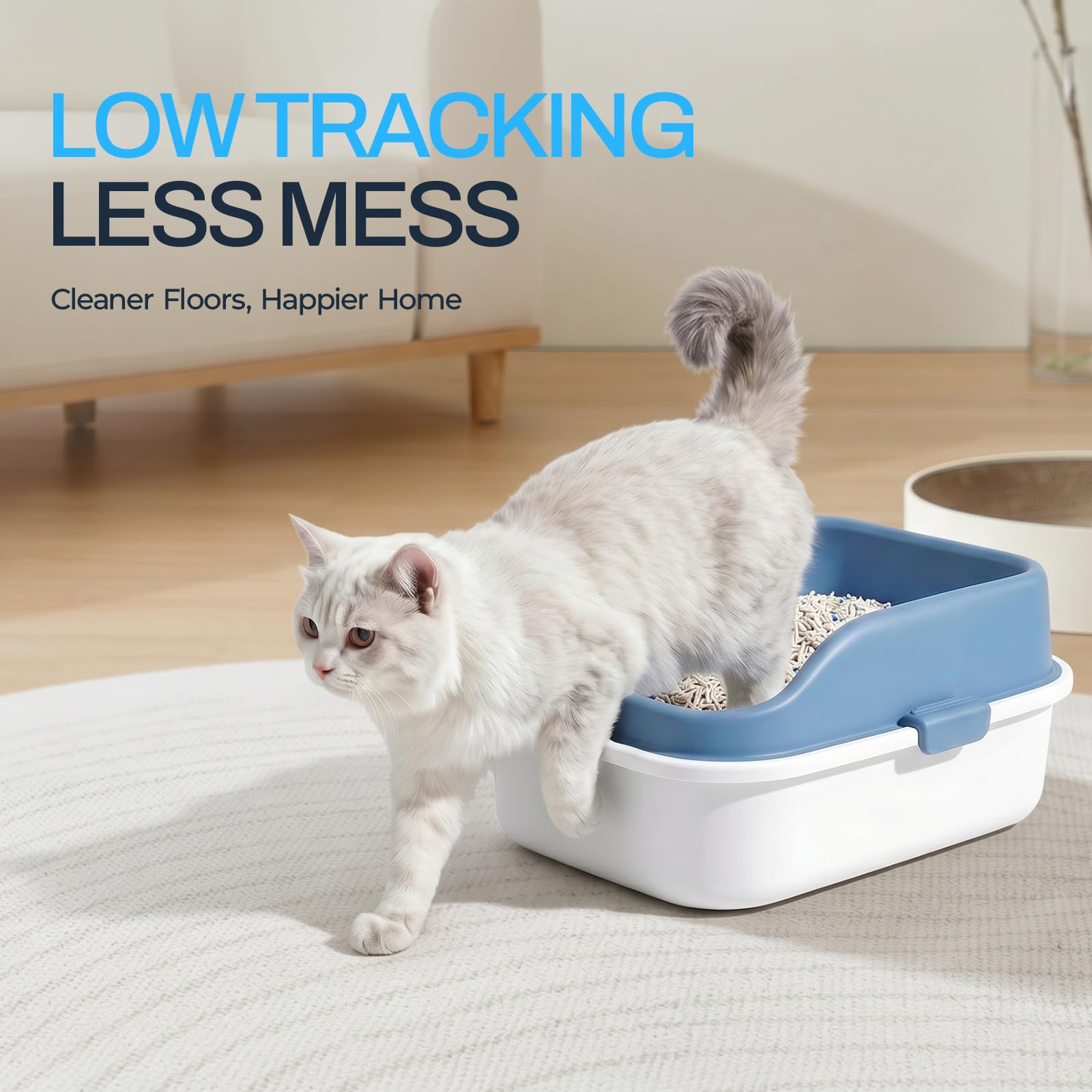 2Bags - Arena de tofu 5 en 1 para gatos, yuca mixta, bentonita, bicarbonato, savia, planta natural, aglutinación rápida, fuerte absorción de agua y desodorización, sin seguimiento, sin polvo