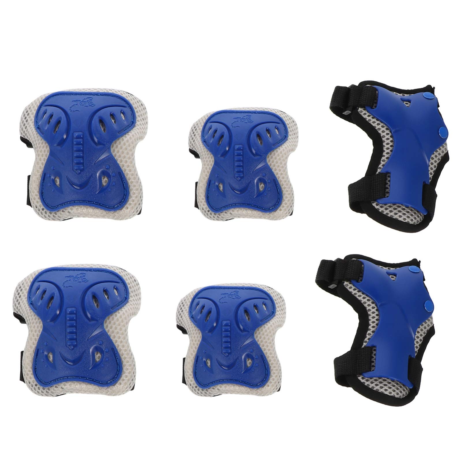 Wakauto Roller Skating Protective Gear Kids Elbow Knee Pads Gloves Sports Protective Gear Set