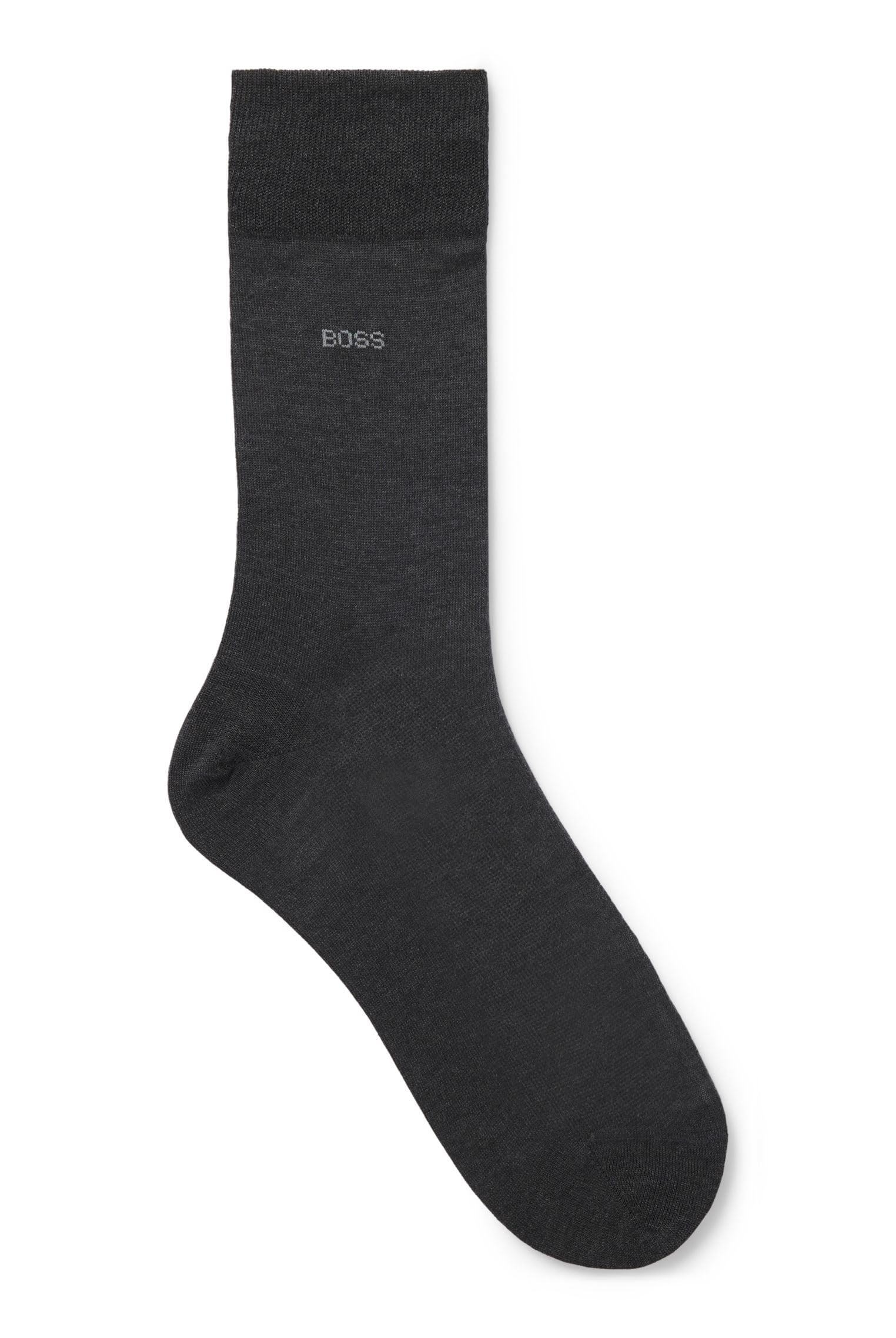 BOSS Men's George RS Uni MC Socks, New-Charcoal12, 41-42
