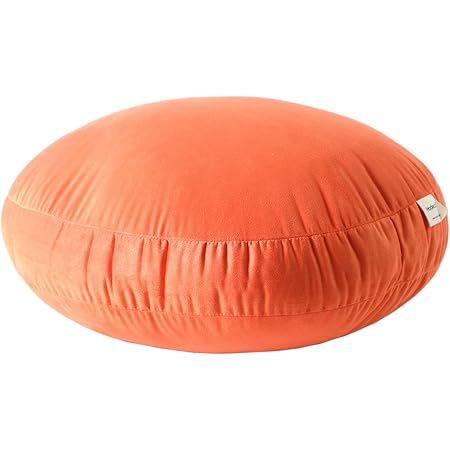 orange round pillow