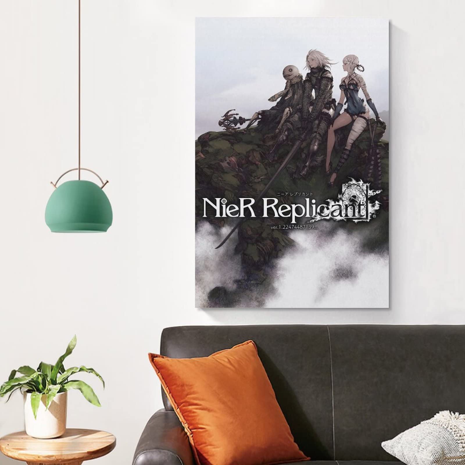 NieR Replicant ポスター NieR Replicant Poster Decorative Painting Canvas Wall