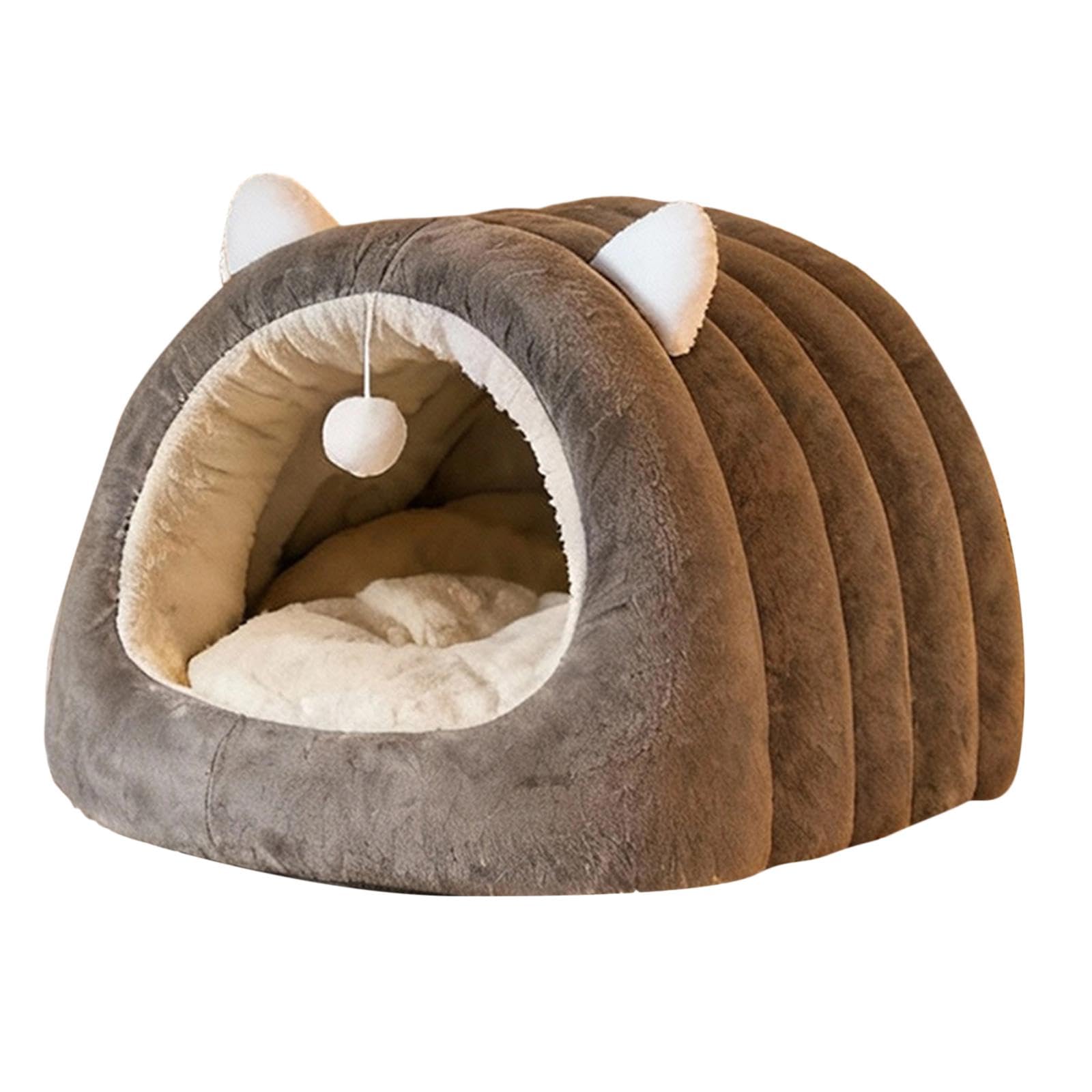Niche pour chat d'intérieur douce et chaude Sharplace pour le réconforter en hiver