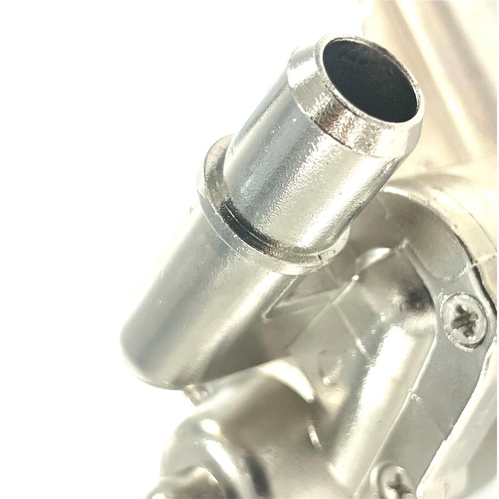 Abrazaderas de manguera Tubo de calefacción cruce refrigerante trasero aluminio para Land Rover Piezas de repuesto