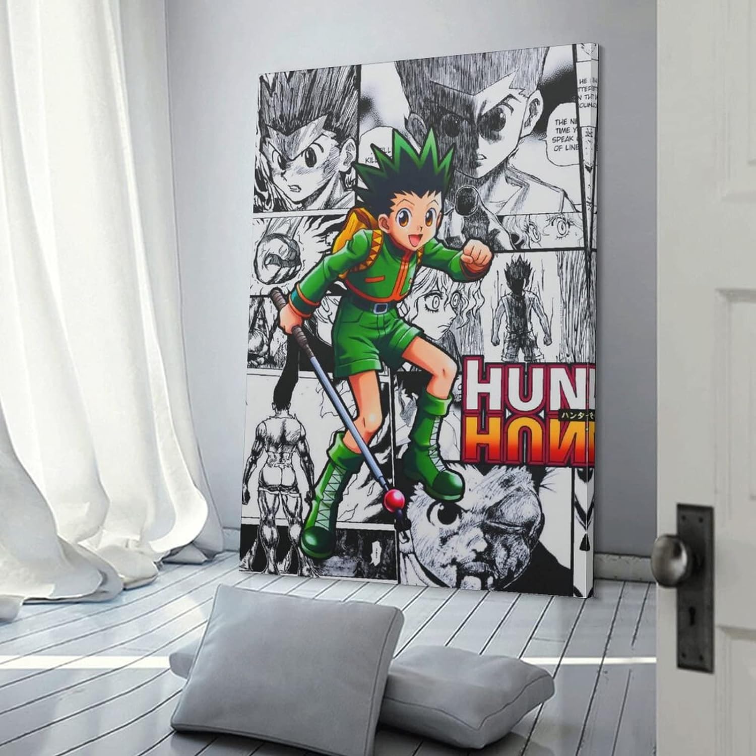 Amazon.co.jp: ハンター×ハンター ポスターアートパネル 壁の絵 壁掛け