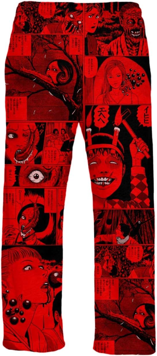 Ripple Junction Junji Ito Adult Eyes Pattern Lounge Pant
