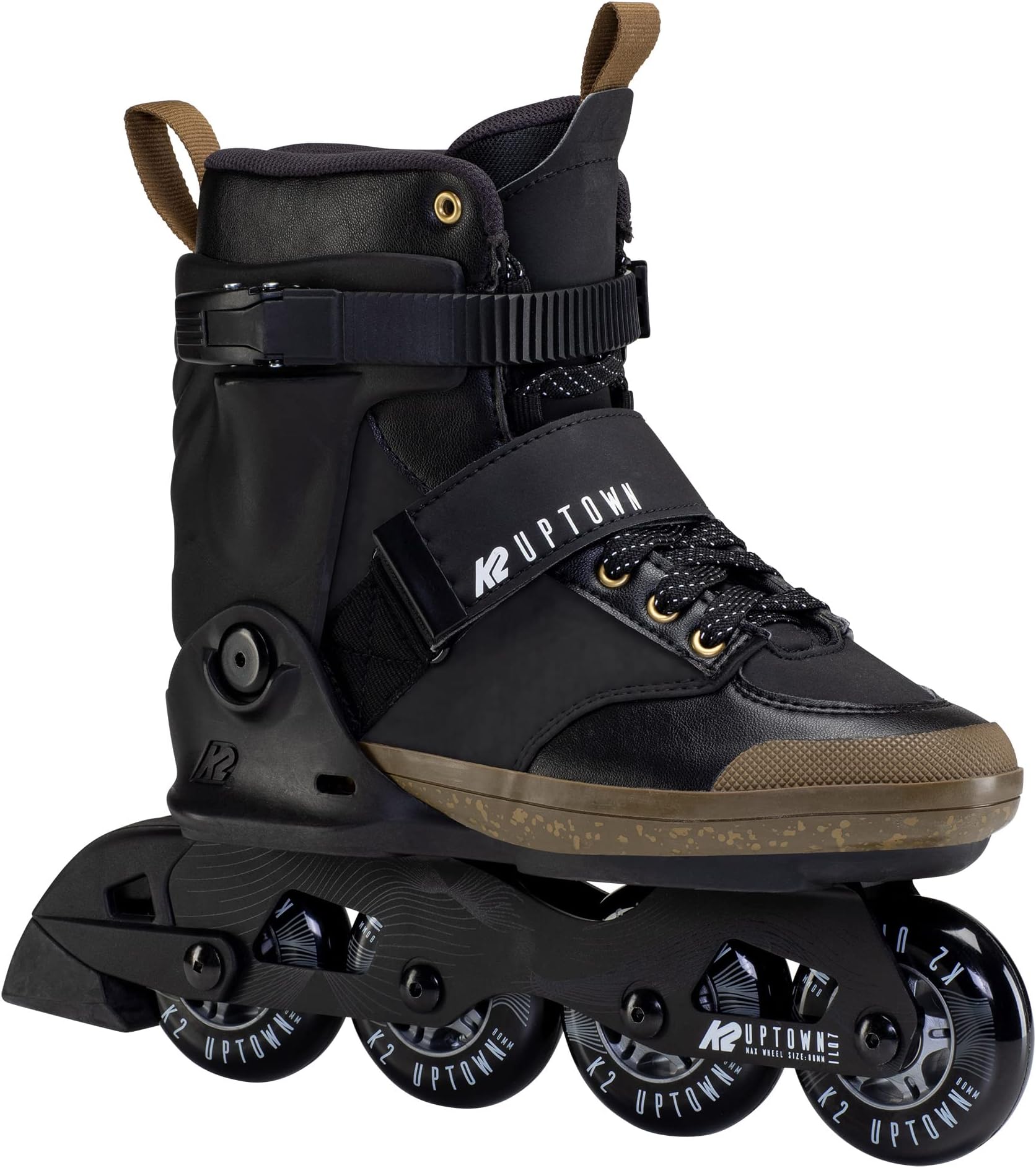 K2 UPTOWN Inline Skate 2023 black/gold