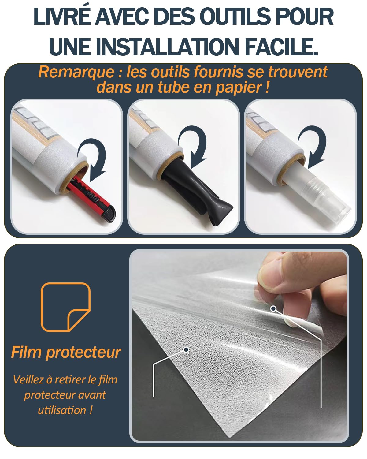 Film Fenetre Anti Regard Outils d'Installation Inclus, Protection UV, Idéal pour Portes de Bureau à Domicile ou Salle de Bain Film Autocollant en Verre dépoli, Brise-Vue, Statique, 75 x 400 cm, Mat