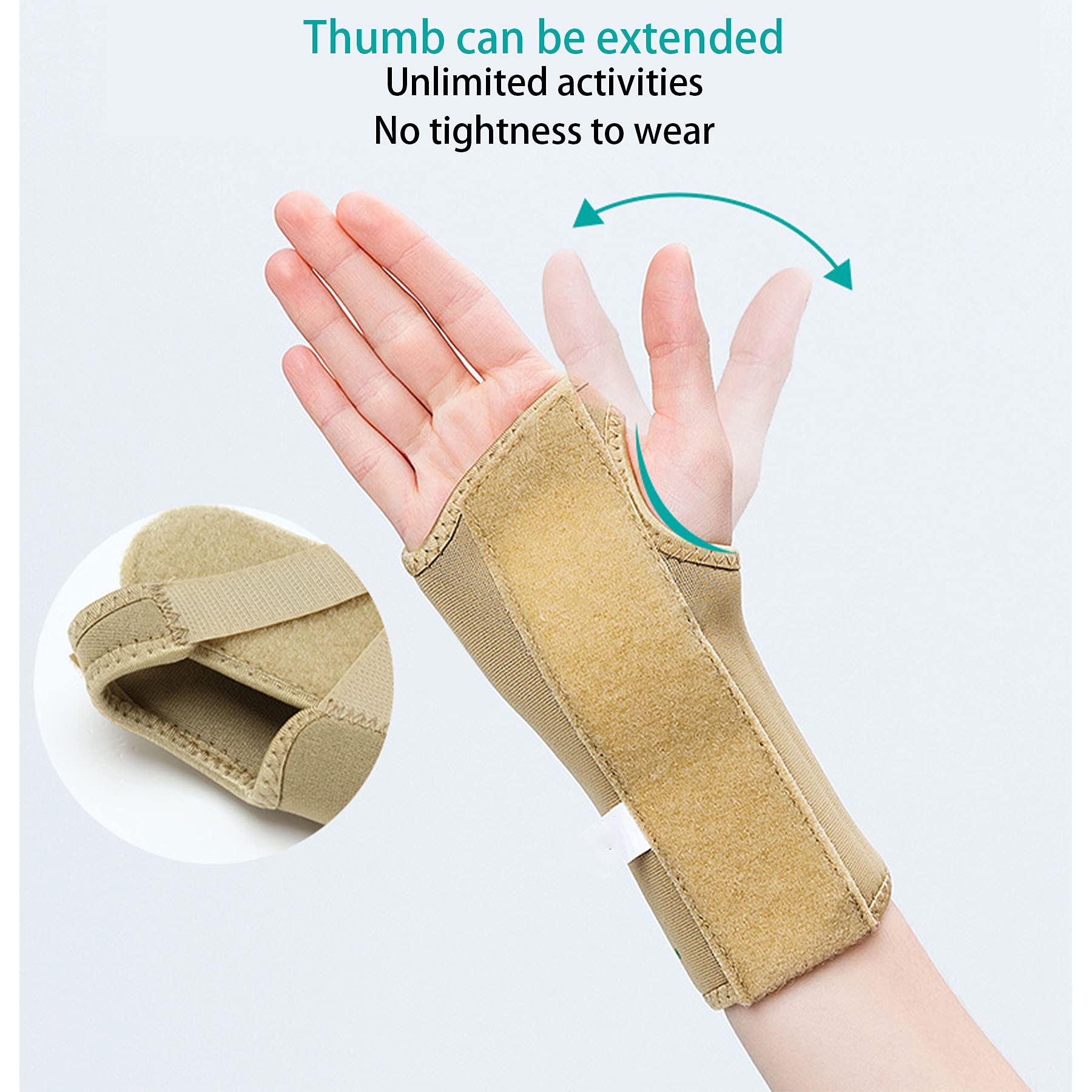 Muñequera Férula Muñequera Túnel Carpiano Tendinosis Tenosinovitis Fracturas Artritis Alivio Dolor Lesiones Deportivas Inestabilidad Articular Noche Muñeca Sueño Soporte Fijo Muñeca