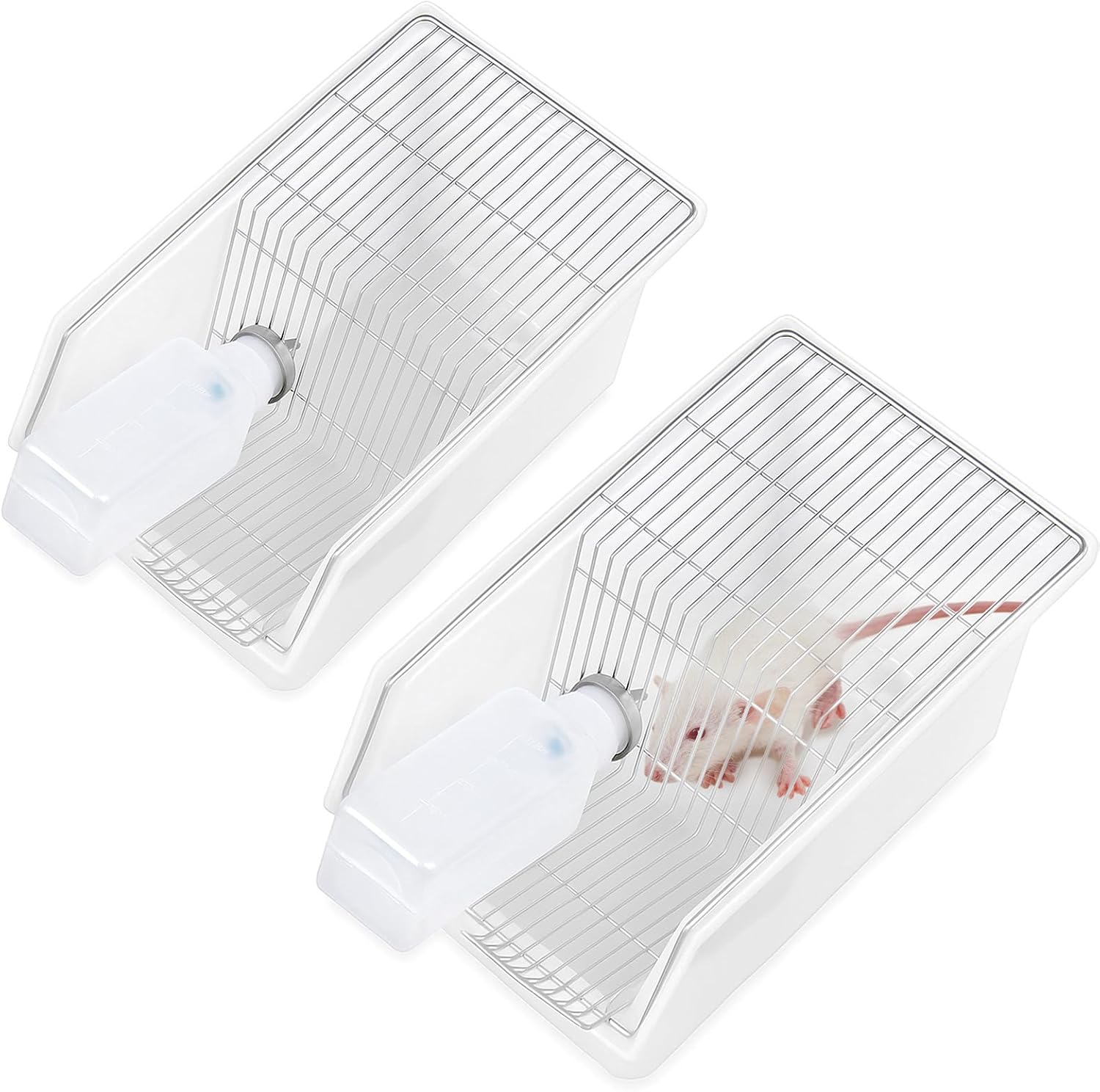 Amazon.com: LemonRoad 2 Pack Small Lab Mouse Rat Breeding Cage 11.8