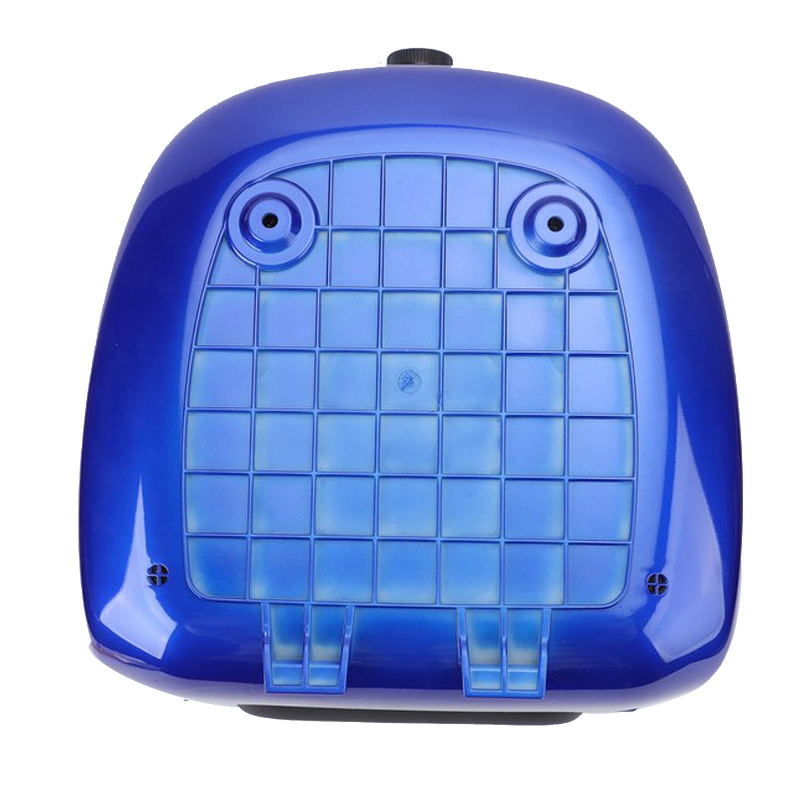 Top Case ABS Tail Box 33L Valise Arrière avec Plaque de Base Dossier de Verrouillage à Combinaison pour Motos Scooters Vélos électriques Déplacements Stockage de Voyage (Blue)