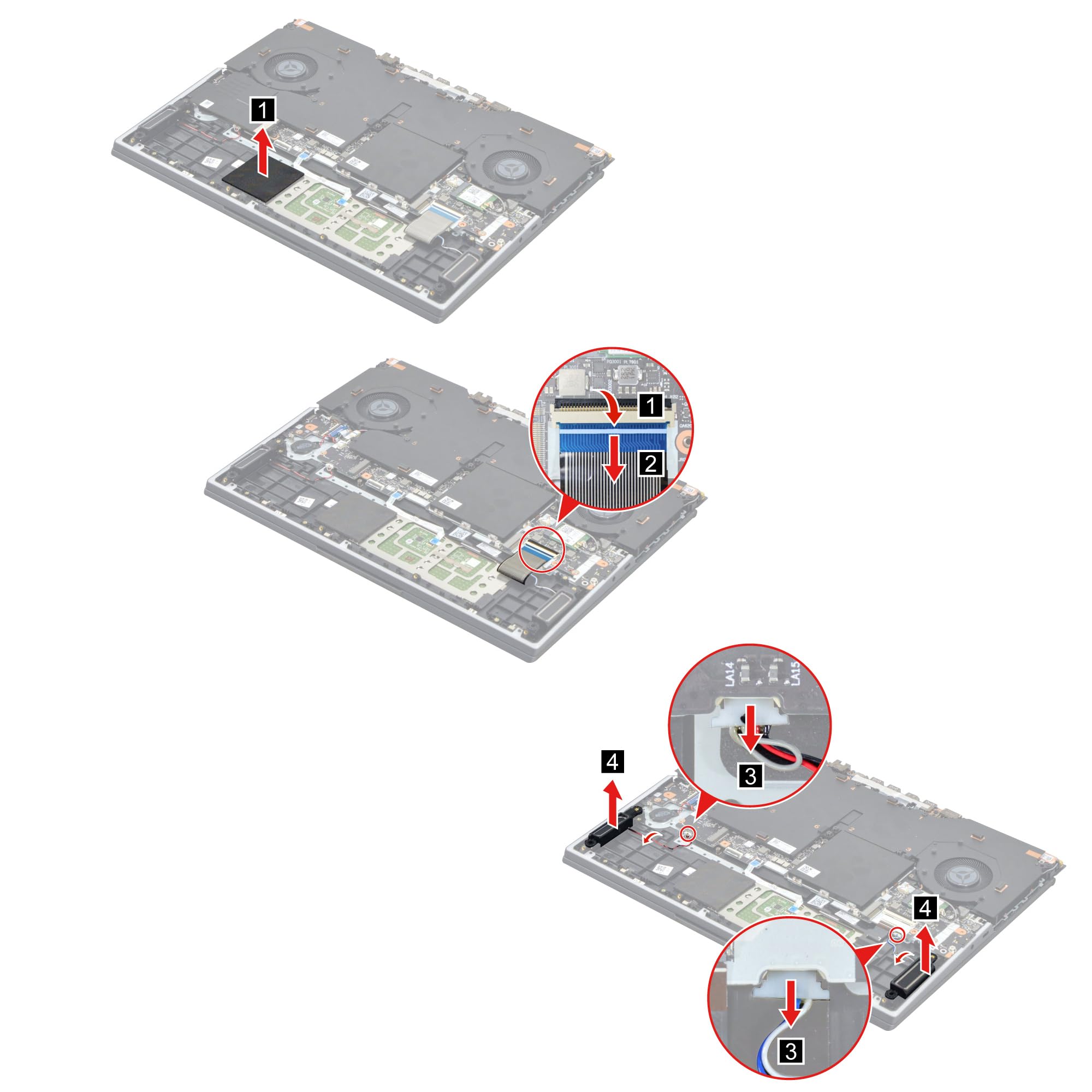 Amazon.com: Deal4GO Internal Speaker Assembly 5SB1B83129
