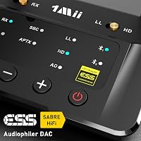 1Mii B03Pro Bluetooth 5.3 adó-vevő 2 fejhallgatóhoz, HiFi adapter DAC-kal 3