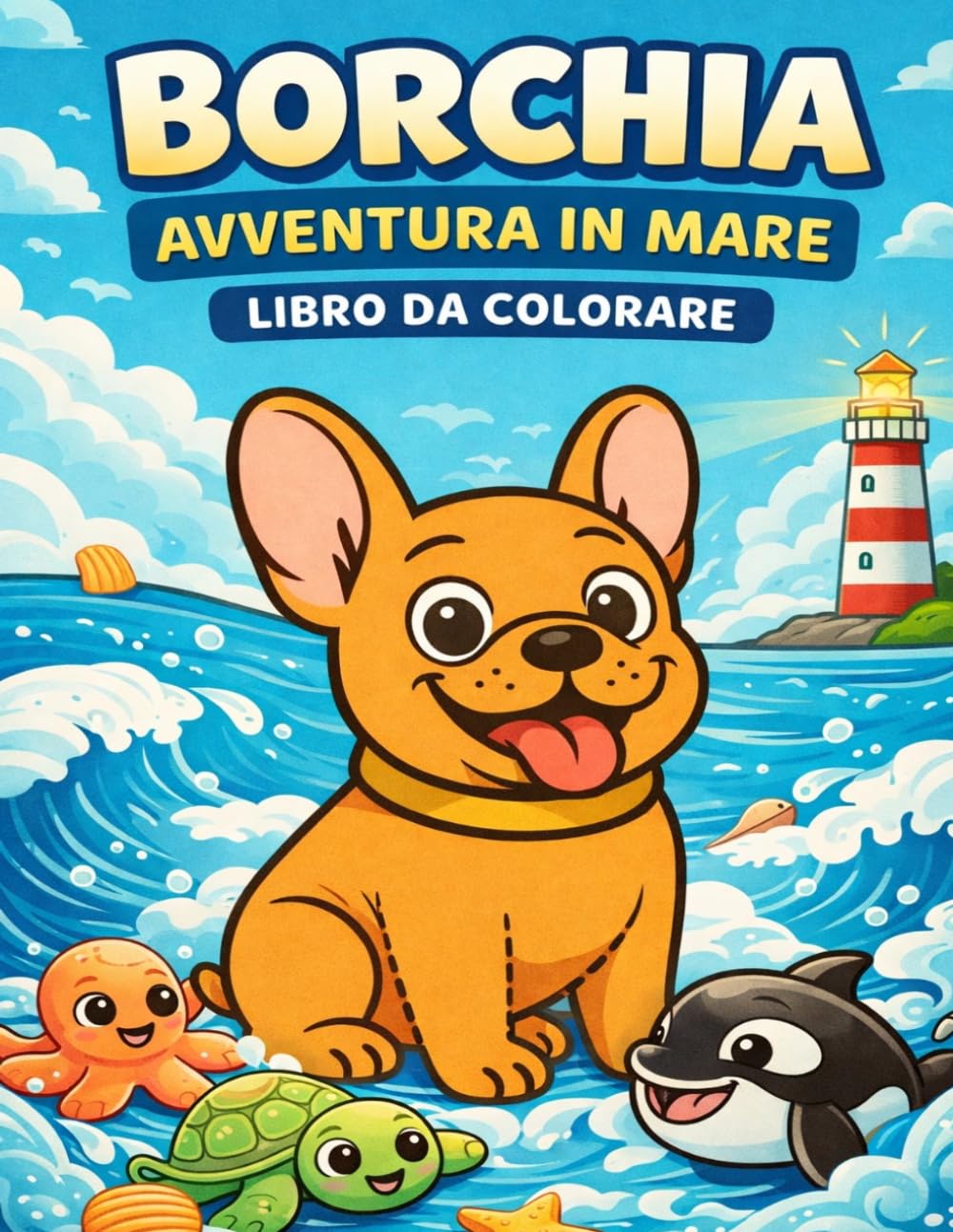 Borchia avventura in mare