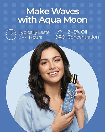 Miniatura 5 de Luxe Perfumery Aqua Moon - Perfume para cabello y cuerpo, 8.0 fl oz
