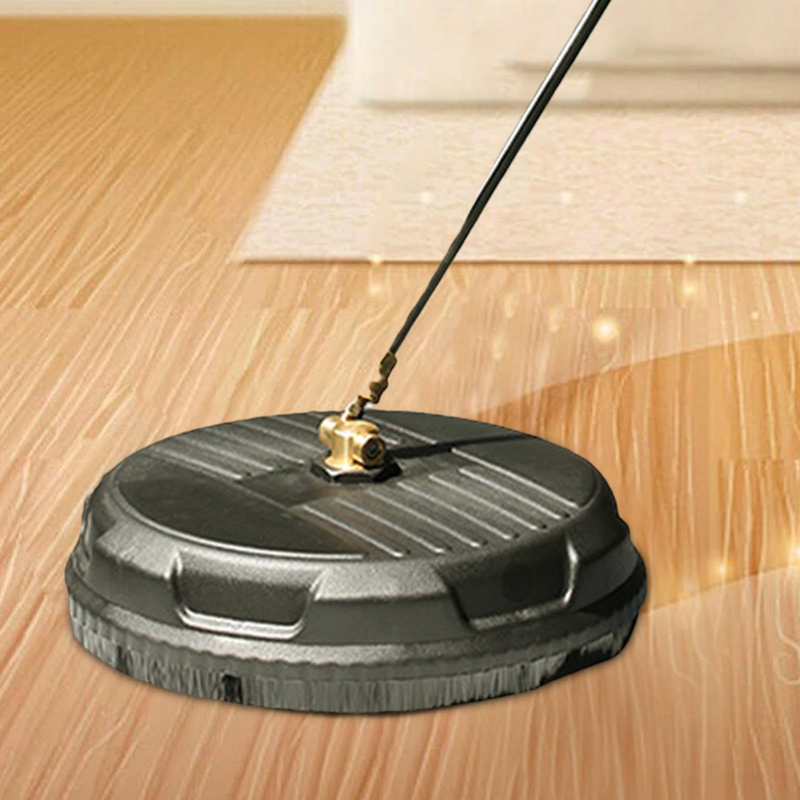 Limpiador de Superficies para hidrolimpiadoras, Limpiador de | Suelos de Alta presión – 3600 PSI – Limpiador de terrazas con Acoplamiento rápido de 1/4 Pulgadas para aceras y aceras