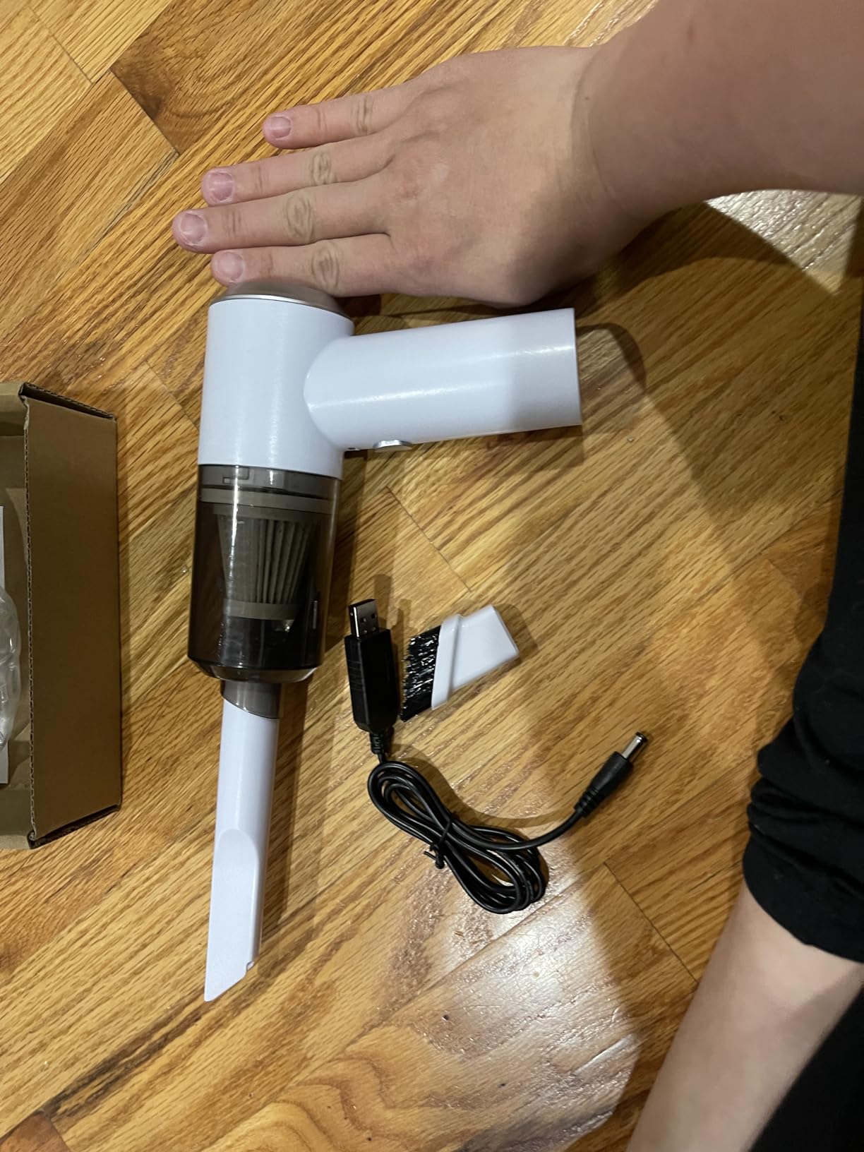 Convenient and powerful suction