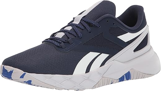 Reebok Men's Nanoflex Cross Trainer, Vector Navy/Pure Grey/Cold Grey, 9