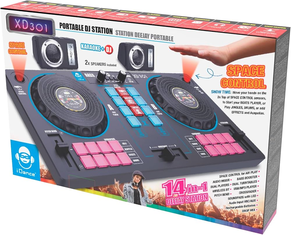 Buy Cefa Toys - Portable DJ Station with Speakers and Space