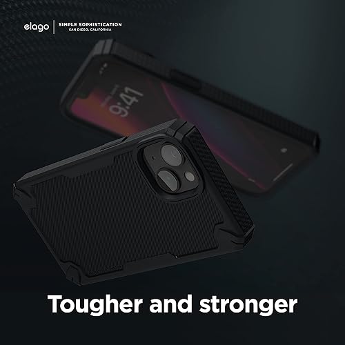 Miniatura 7 de elago Armor - Funda compatible con iPhone 14 Plus de 6.7 pulgadas, protección contra caídas de grado militar de Estados Unidos, funda protectora de