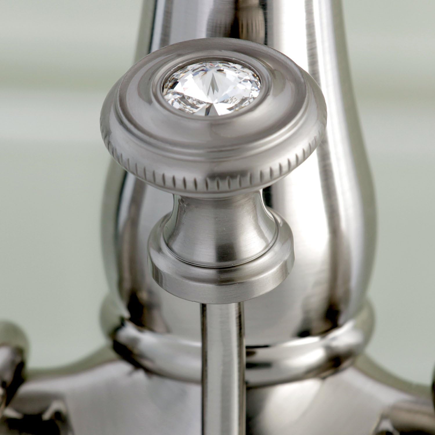 Holiday Deals 🛒 Kingston Brass KS1438WLL 4 Centerset Lavatory Faucet with Brass Pop-Up, 6-1/2 in Spout Reach, Brushed Nickel Tech Deals 🔥 Kingston Brass KS1438WLL 4 Centerset Lavatory Faucet with Brass Pop-Up, 6-1/2 in Spout Reach, Brushed Nickel