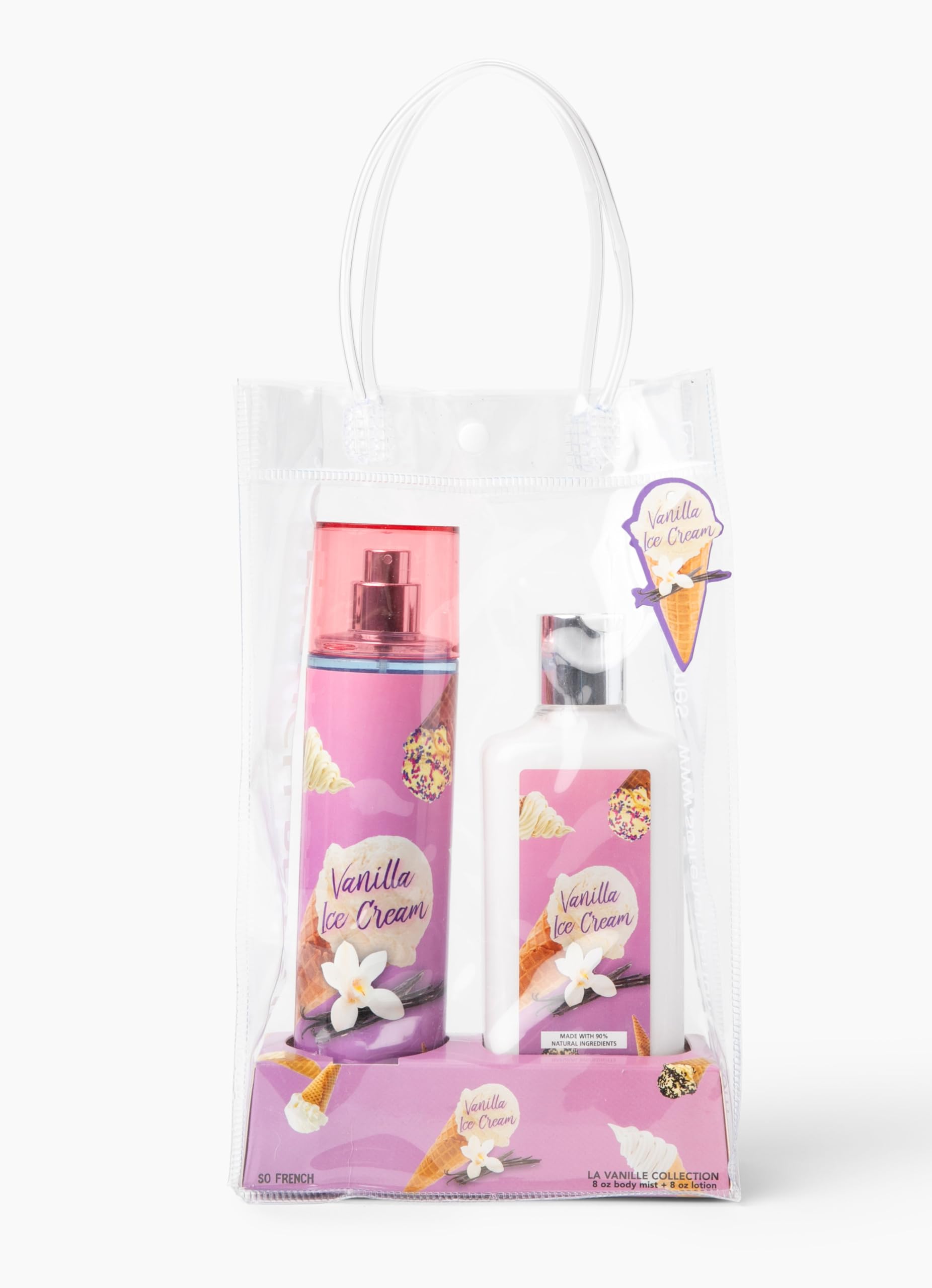 So French Vanilla Ice Cream Set | Body Mist and Body Lotion