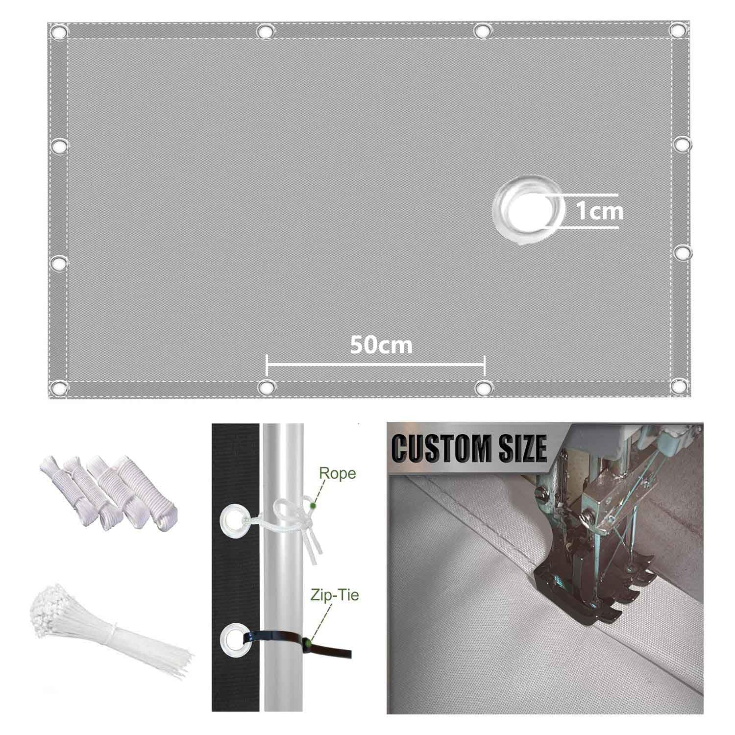 Amazon.de: Sonnensegel Wasserdicht Rechteckig mit sen 3x4m Multi Farbe und  Gre Sonnensegel Balkon UV Schutz Sonnenschutz Markise Mit Kordel fr  Balkon Terrasse Garten