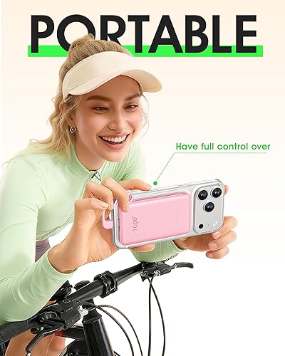 Miniatura 8 de TG90 Cargador portátil de 5000 mAh con enchufe y cables de pared de CA integrados, banco de energía de carga rápida delgado, tamaño de bolsillo, USB