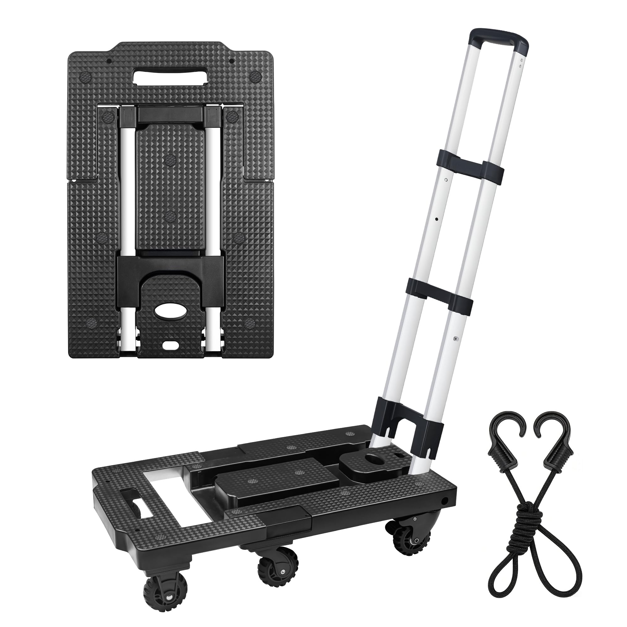 Amazon.co.jp: [OhBoy] 折りたたみ式台車 最大積載 150kg 7 輪静音