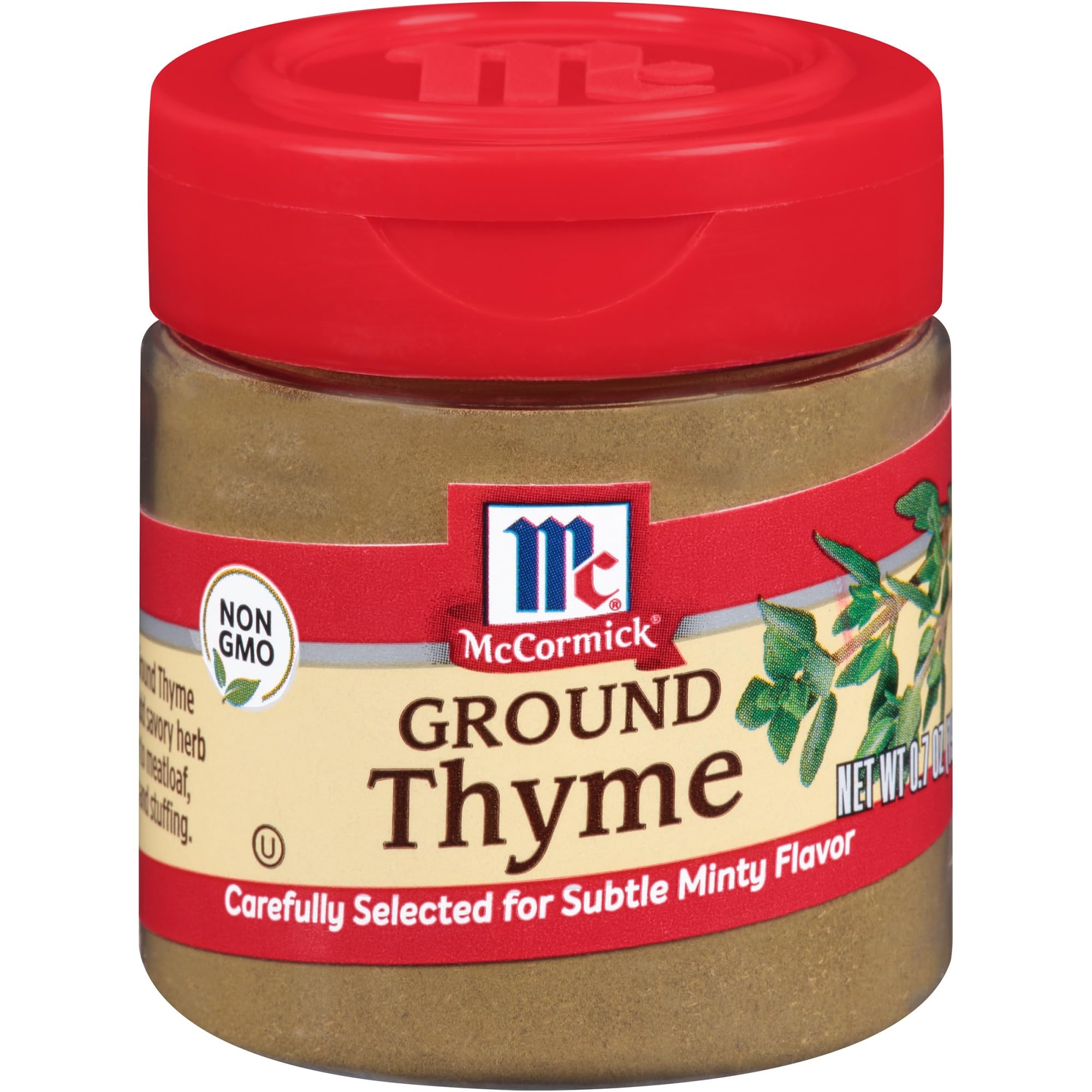McCormick Ground Thyme 0.7 oz (Pack of 10)