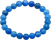 Vista 481 de Amazing Gemstone Pulsera de cristal para mujeres y hombres, pulsera de cristal curativo de protección, pulsera elástica con cuentas de piedras