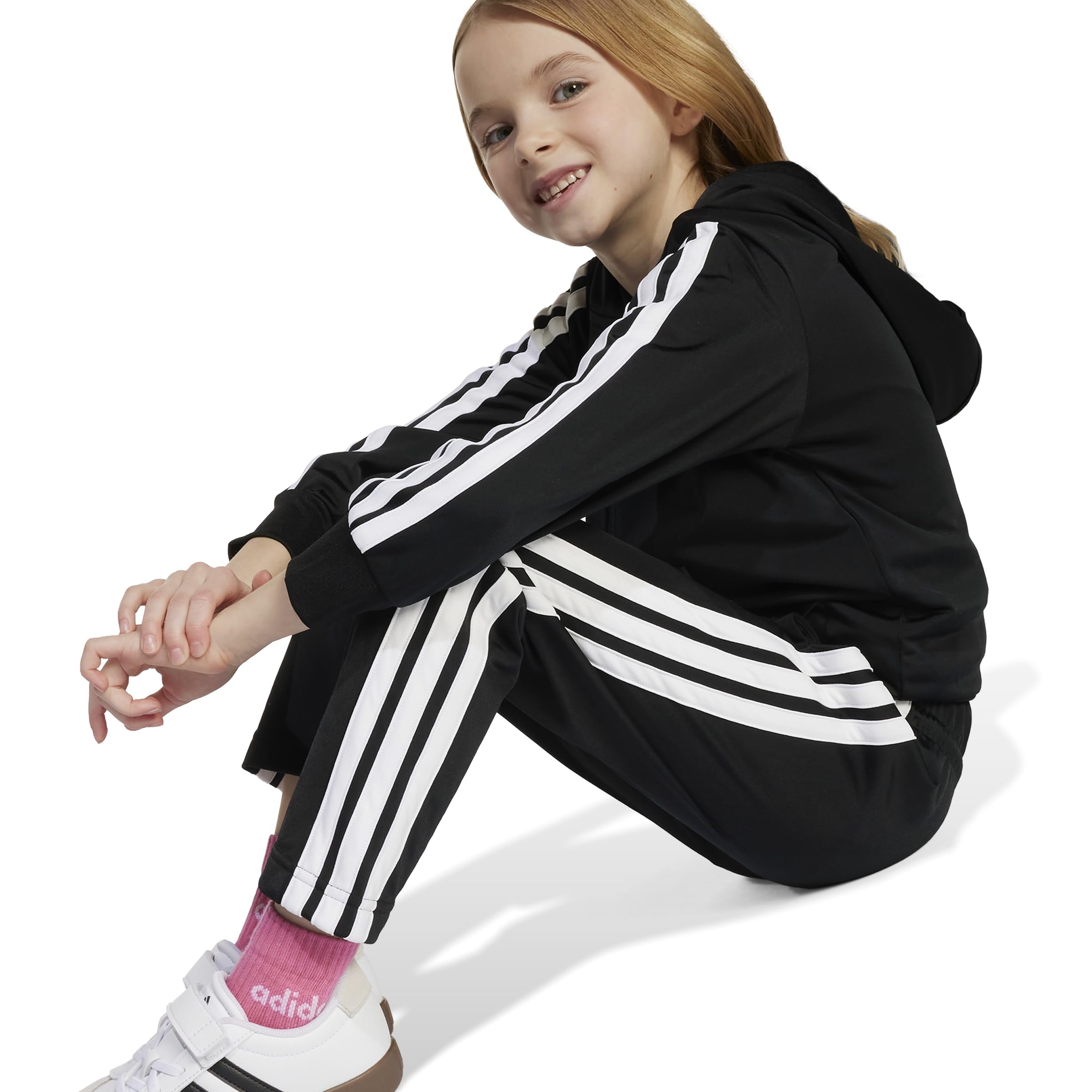 adidas Kinder Essentials 3 Stripes Tracksuit Trainingsanzug