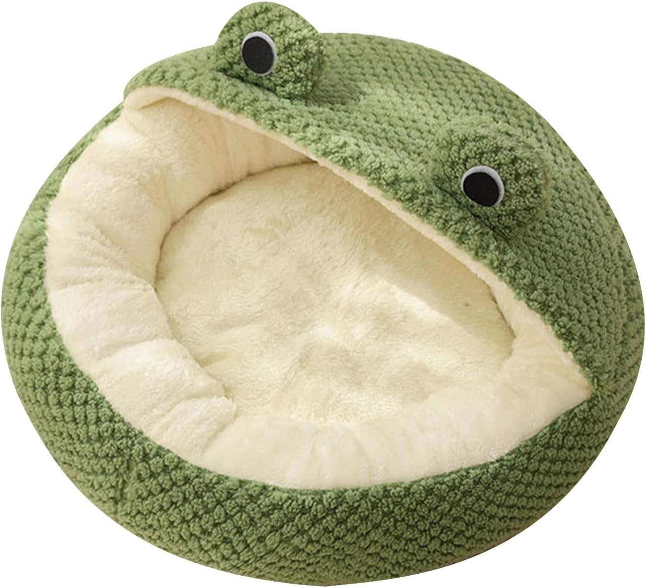 Cama para Perro Pequeño Forma de Rana Almohadón Suave