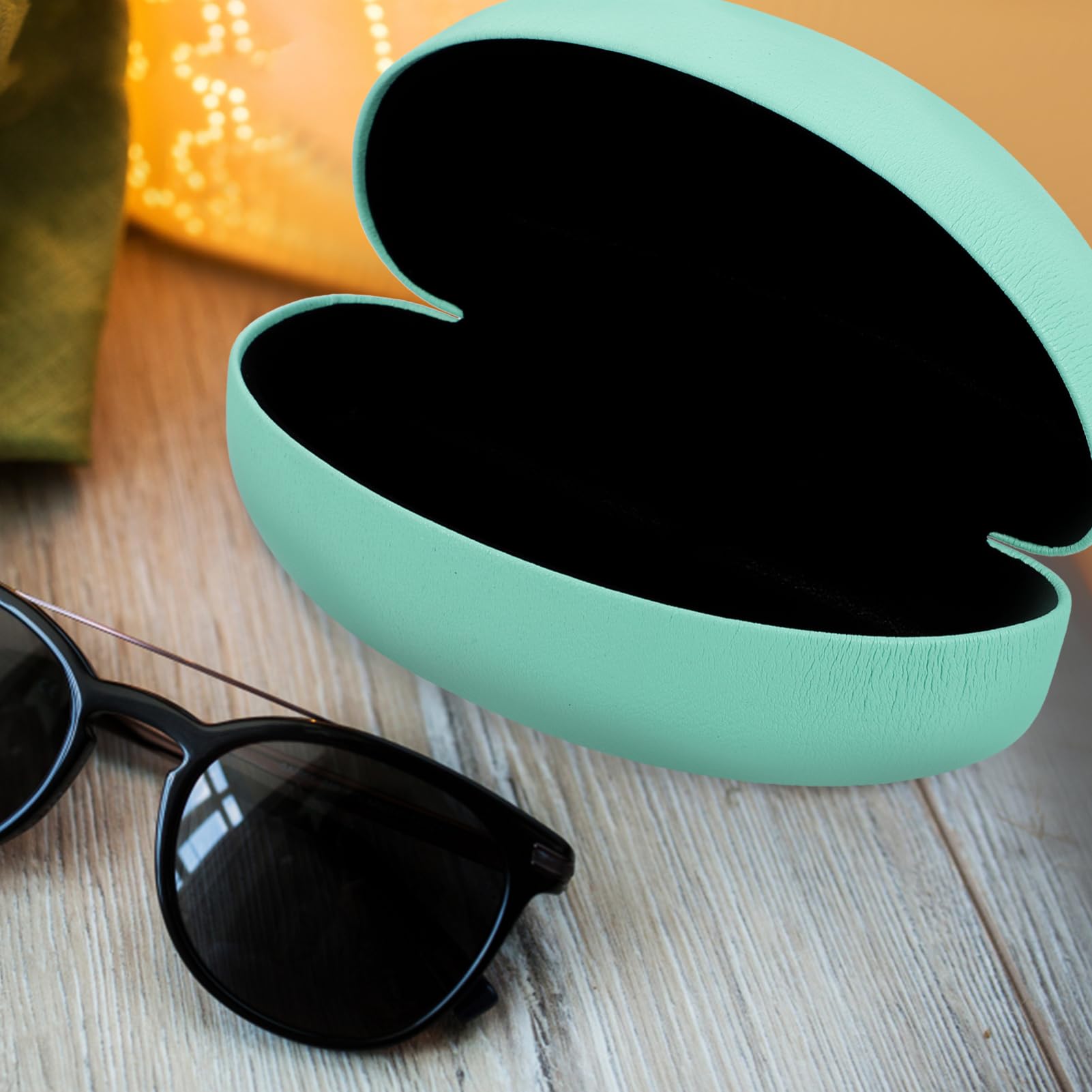 Homoyoyo Custodia Per Occhiali Da Sole Conchiglia Difficile Caso Duro Donna Multiplo Astuccio Per Occhiali Viaggio Sottile Organizzatore Custodia Rigida Per Occhiali Pu