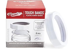 Masontops Tough Band - Regular Mouth Mason Jars' Partner-in-Crime