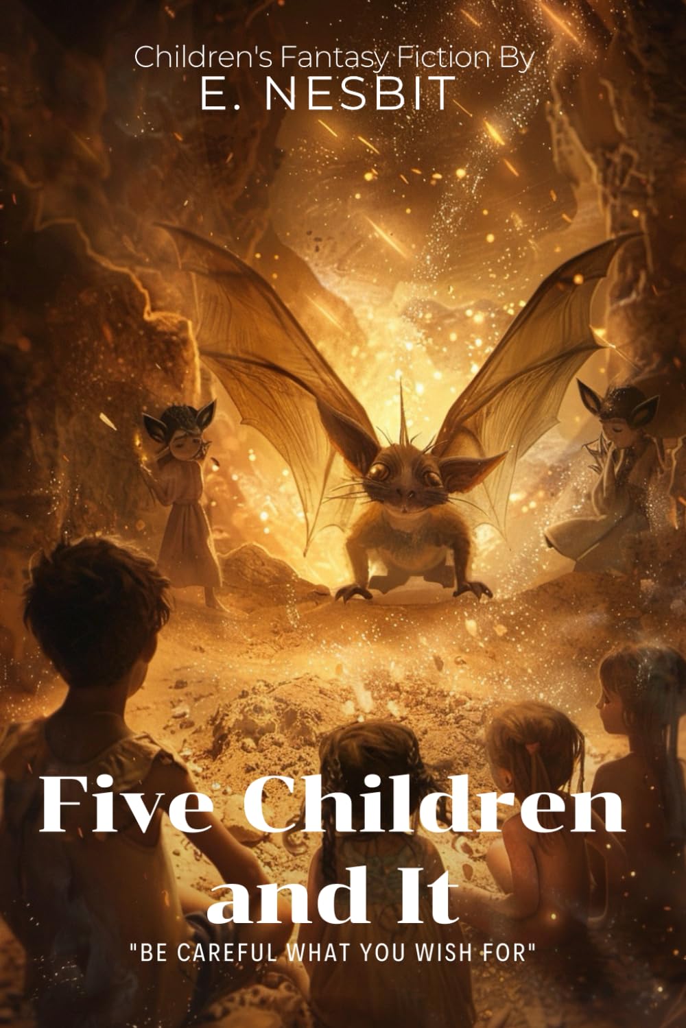 Five Children and It By E. Nesbit (Illustrated & Annotated): A Magical Adventure with the Wish-Granting Psammead