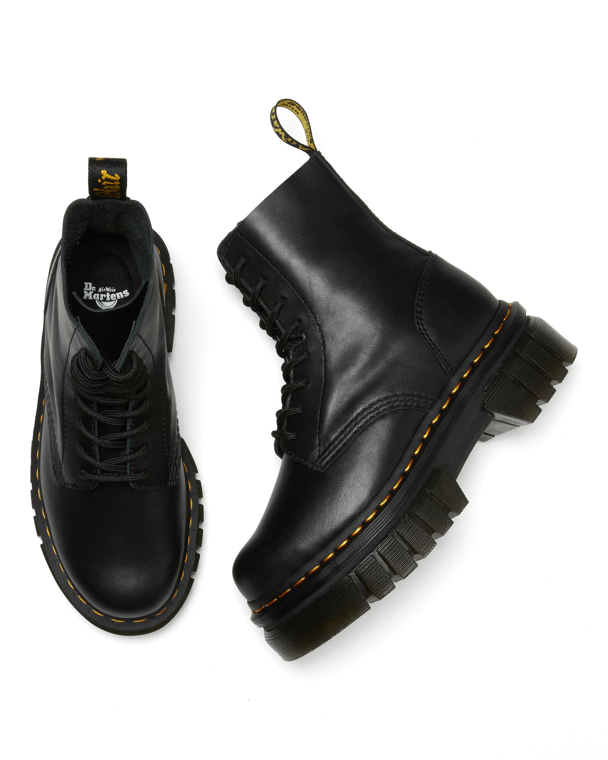 Dr. Martens Audrick Women’s 8-eye Boot, Black, Size 7