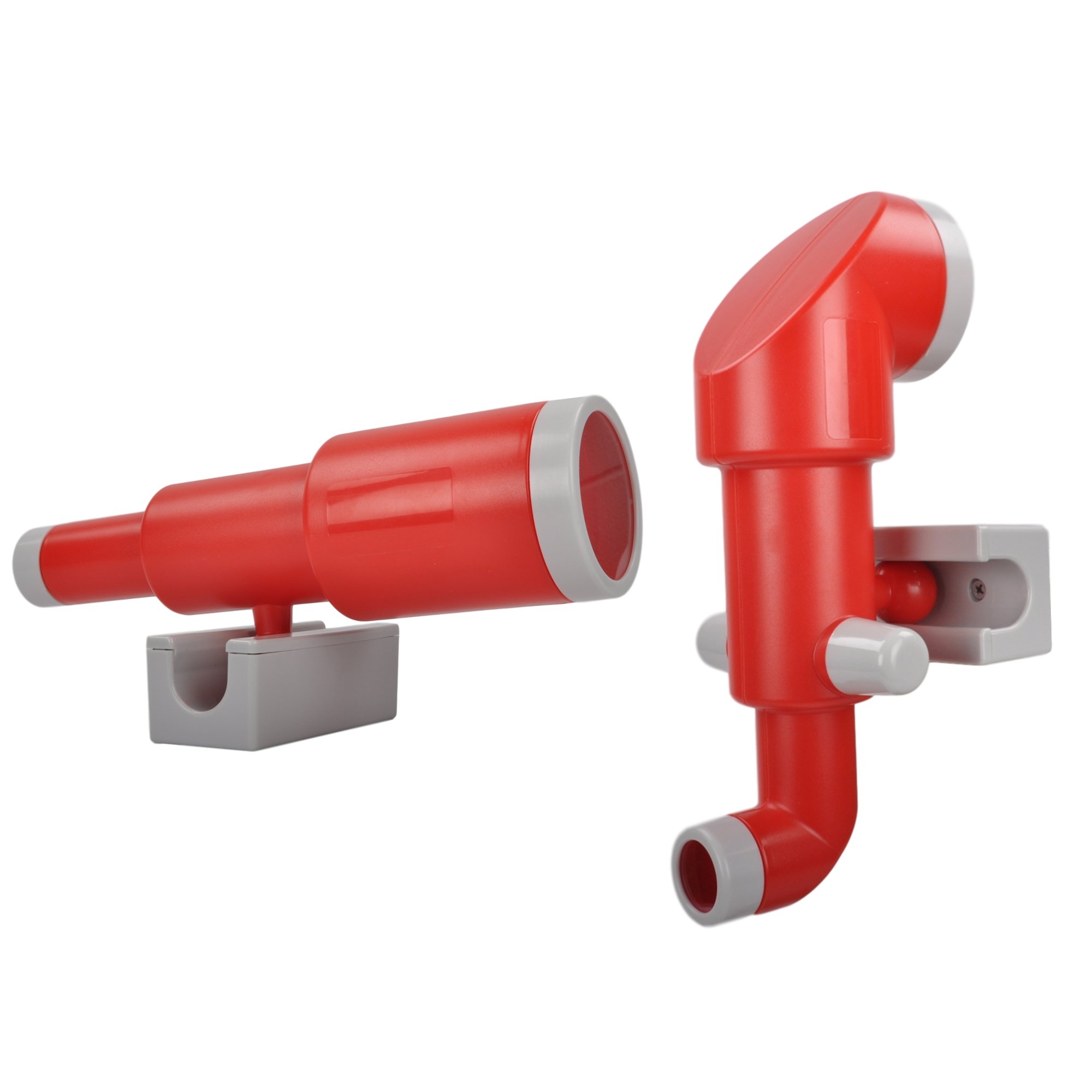 Swing Set Stuff Inc. Monocular Combo Kit with SSS Logo Sticker Red