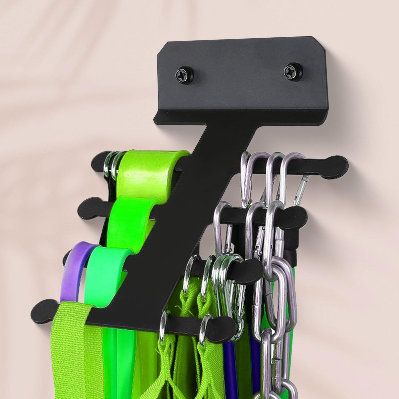 Resistance Rack Band Storage Hanger Lightweight Gym Equipment Organizer