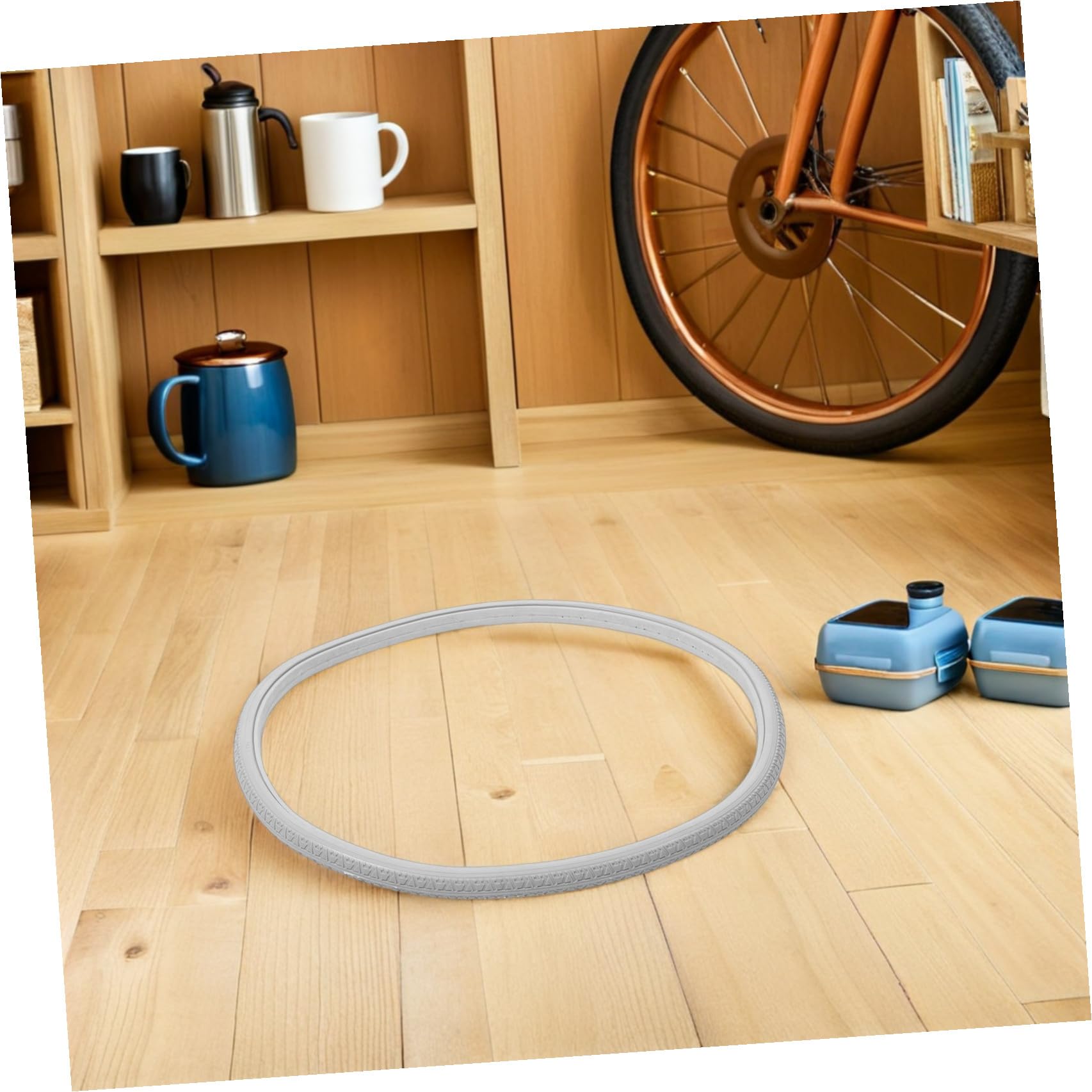 Neumáticos para silla de ruedas de PU, repuesto sólido para ruedas delanteras y traseras, 2 piezas, accesorios de reemplazo, uso en exteriores y entornos silenciosos
