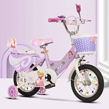 プリンセス自転車　16インチ Amazon | キッズバイク炭素鋼フレーム子供用自転車リトル