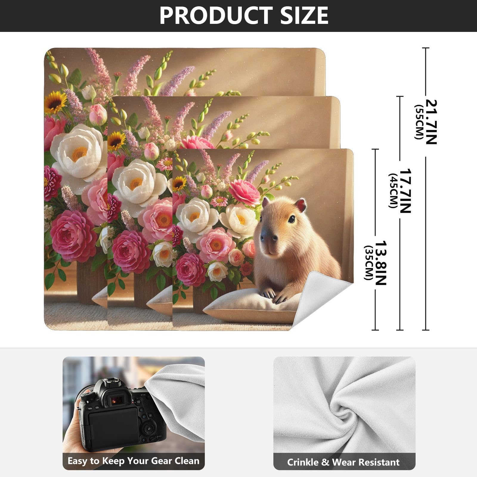 Joko Ivery Cute Capybara Protective Wrap 13.8