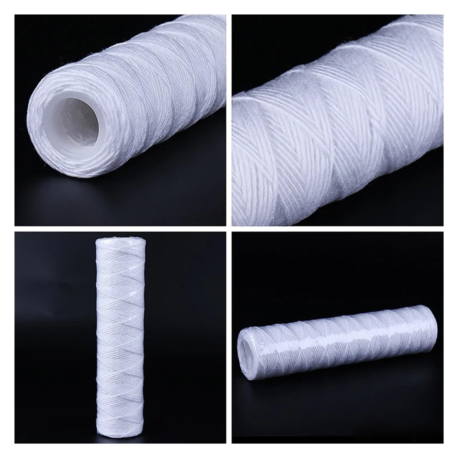 Cartuccia filtro acqua a filo avvolto da 5 micron 10 pollici universale | Grey
